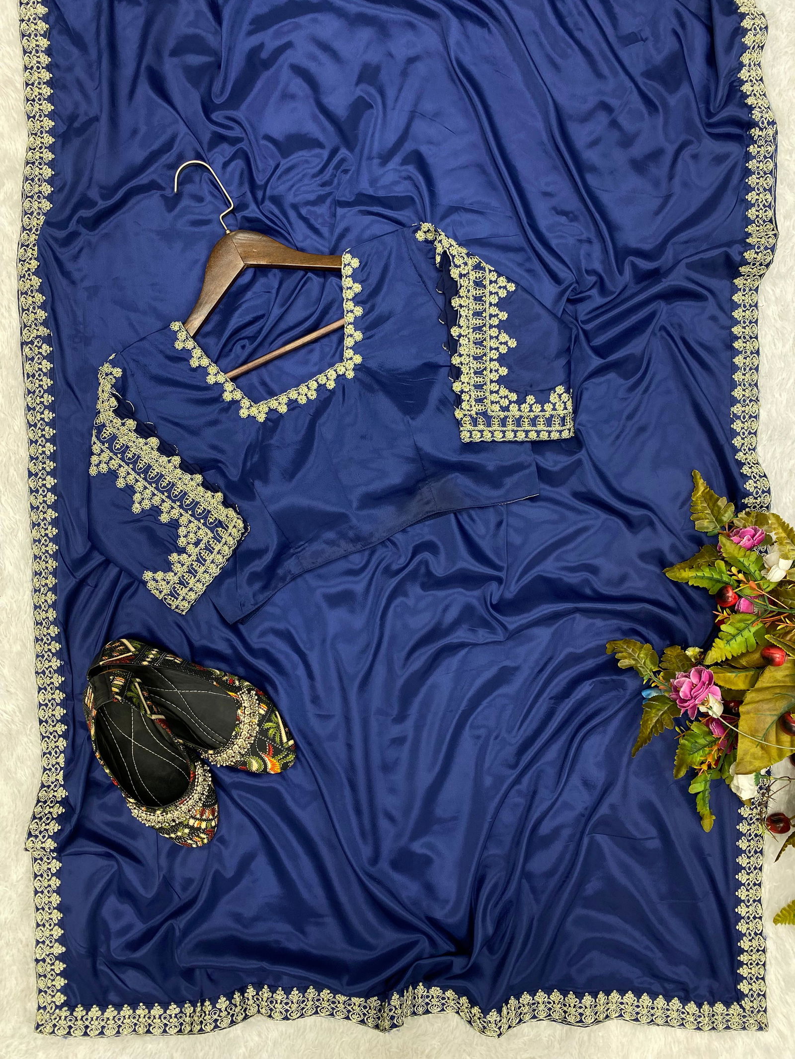 LG 1799 Embroidery Cording Lace Crepe Silk Sarees Catalog